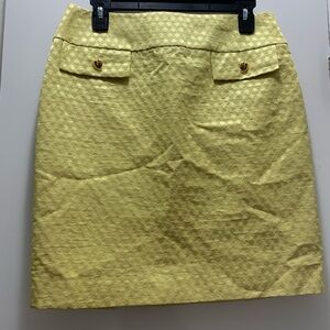 Antonio Melani very nice yellow women’s skirt size 6.